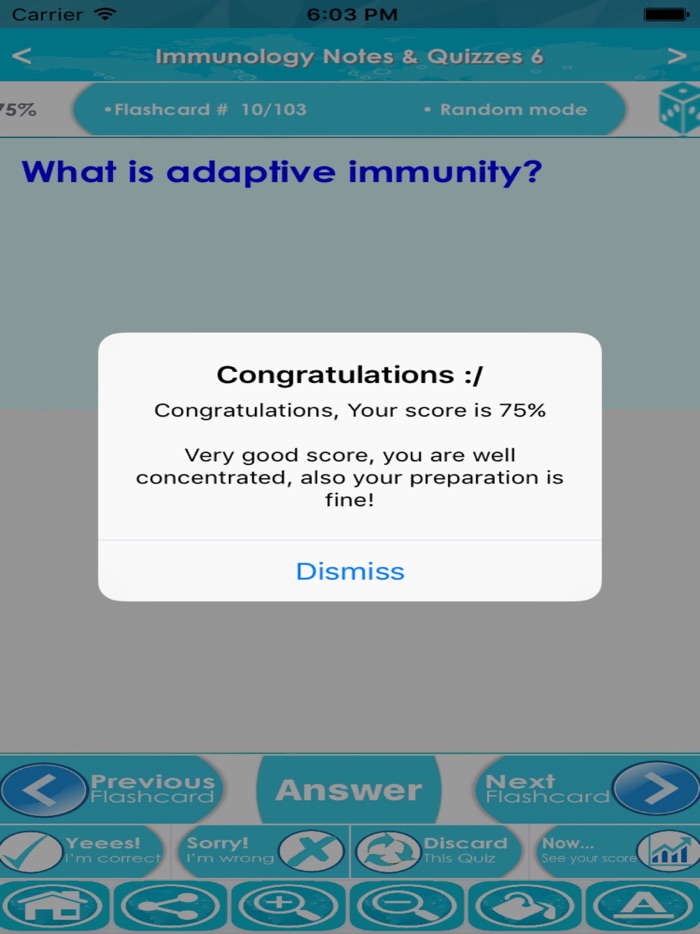 Immunology Exam Prep App  QA