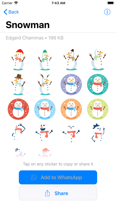 Xmas Stickers, Merry Christmas screenshot 3