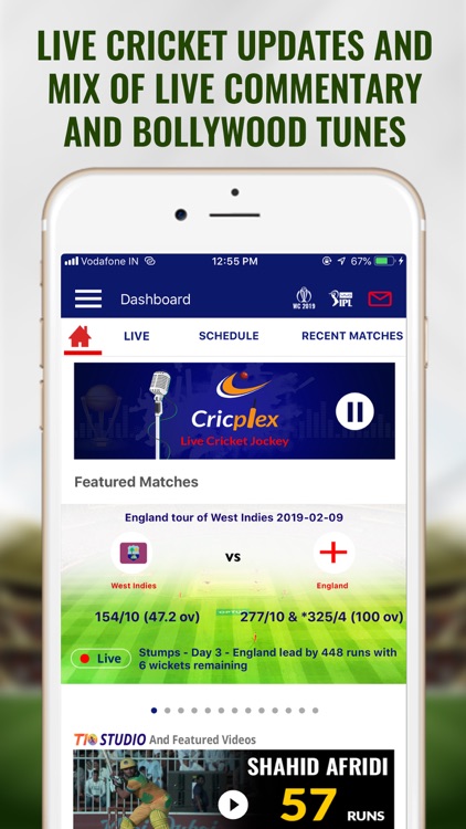 CricPlex - Live Cricket Jockey