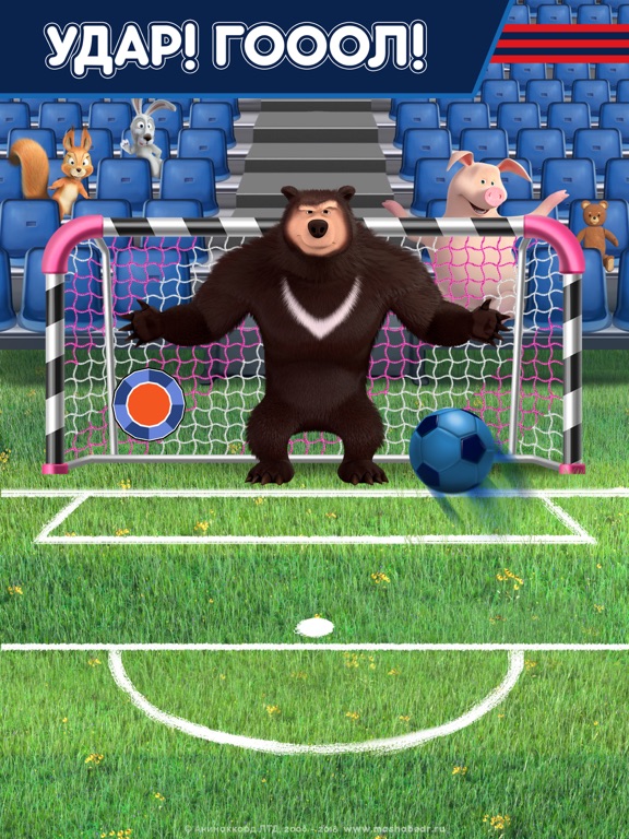 Маша и Медведь: Футбол Игры для iPad