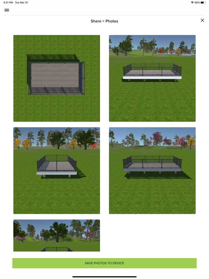 Trex Deck Designer Portal