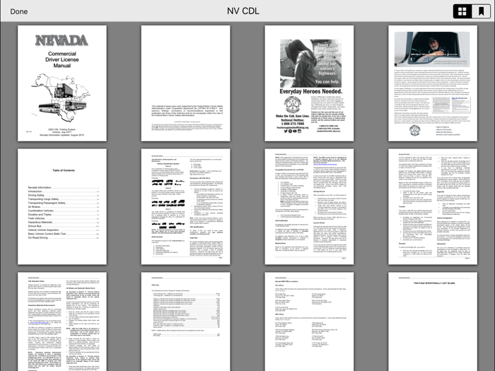 Nevada CDL Test Prep