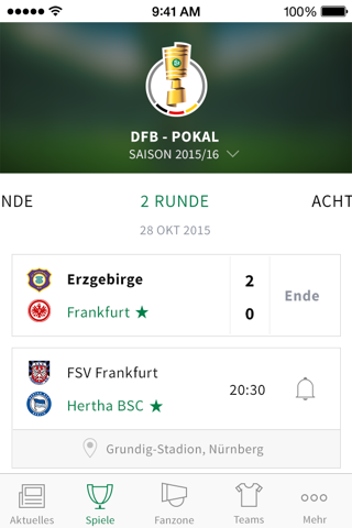 DFB-Pokal screenshot 2