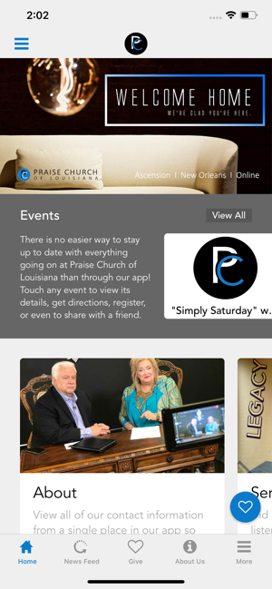 Praise Church of Louisiana App(圖2)-速報App