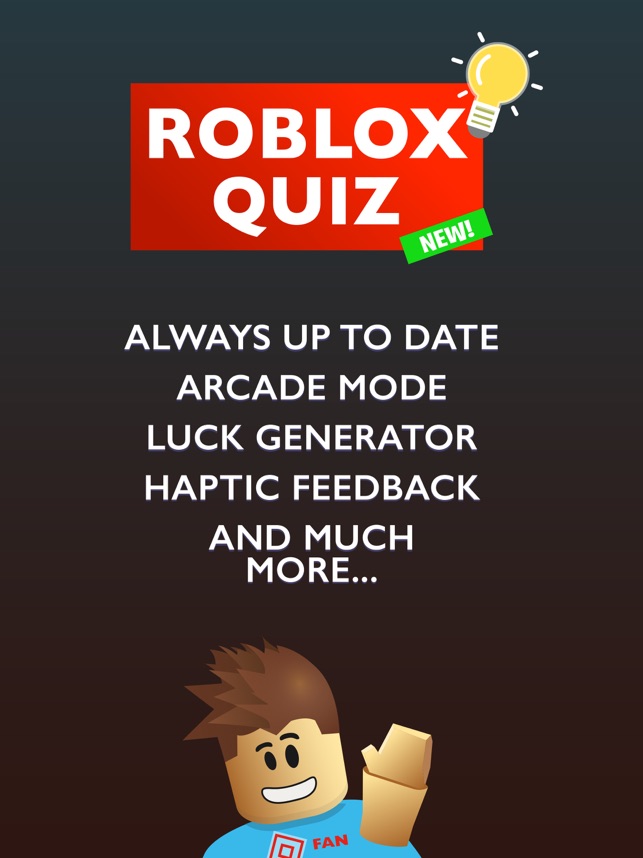 Quiz for Roblox Robux the App Store