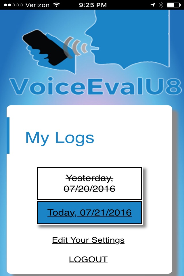 VoiceEvalU8 screenshot 2