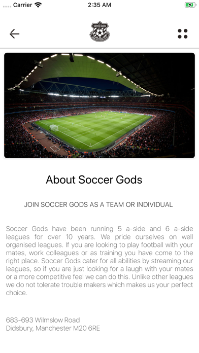 Soccer Gods screenshot 4
