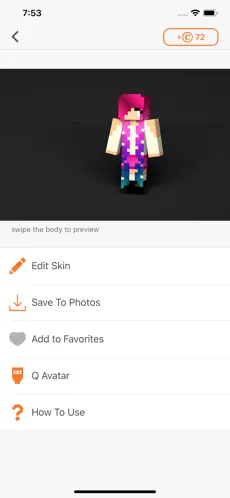 Screenshot 2 PE Skins - Skins for Minecraft iphone