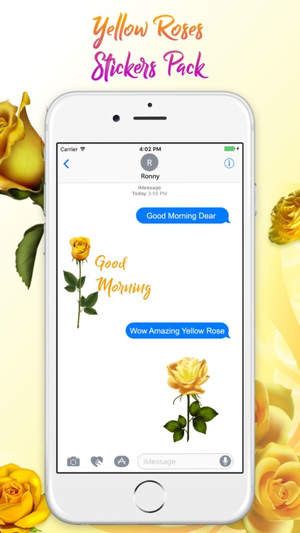 Yellow Rose Stickers screenshot-3