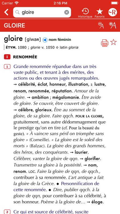 Dictionnaire Le Petit Robert screenshot-6