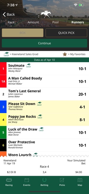 Keeneland Race Day(圖3)-速報App