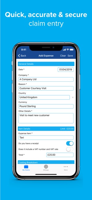 Expenses Mobile