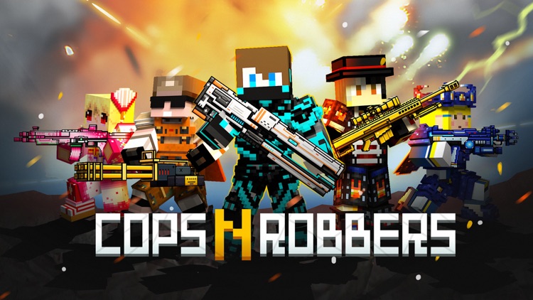 Cops N Robbers (FPS): 3D Pixel