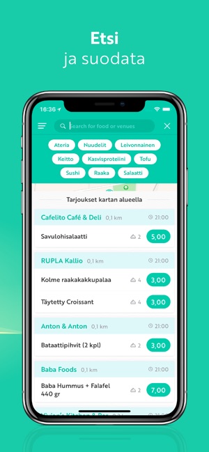 ResQ Club App Storessa