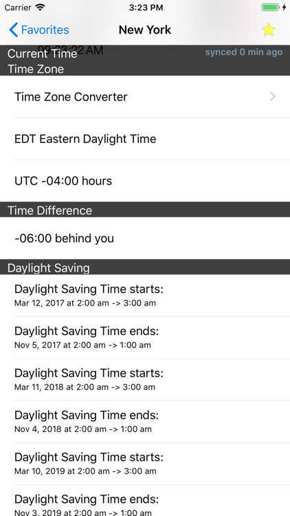 World Clock – Time Zones