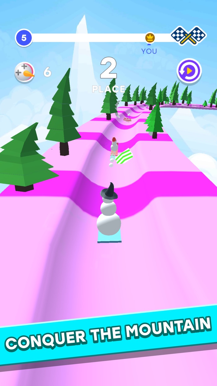 Snowman Race 3D PRO
