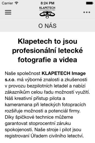 Klapetech screenshot 2