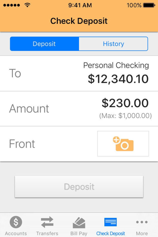 MemoryBank Mobile Banking - náhled