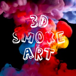 3D Smoke Effect Name Art Maker