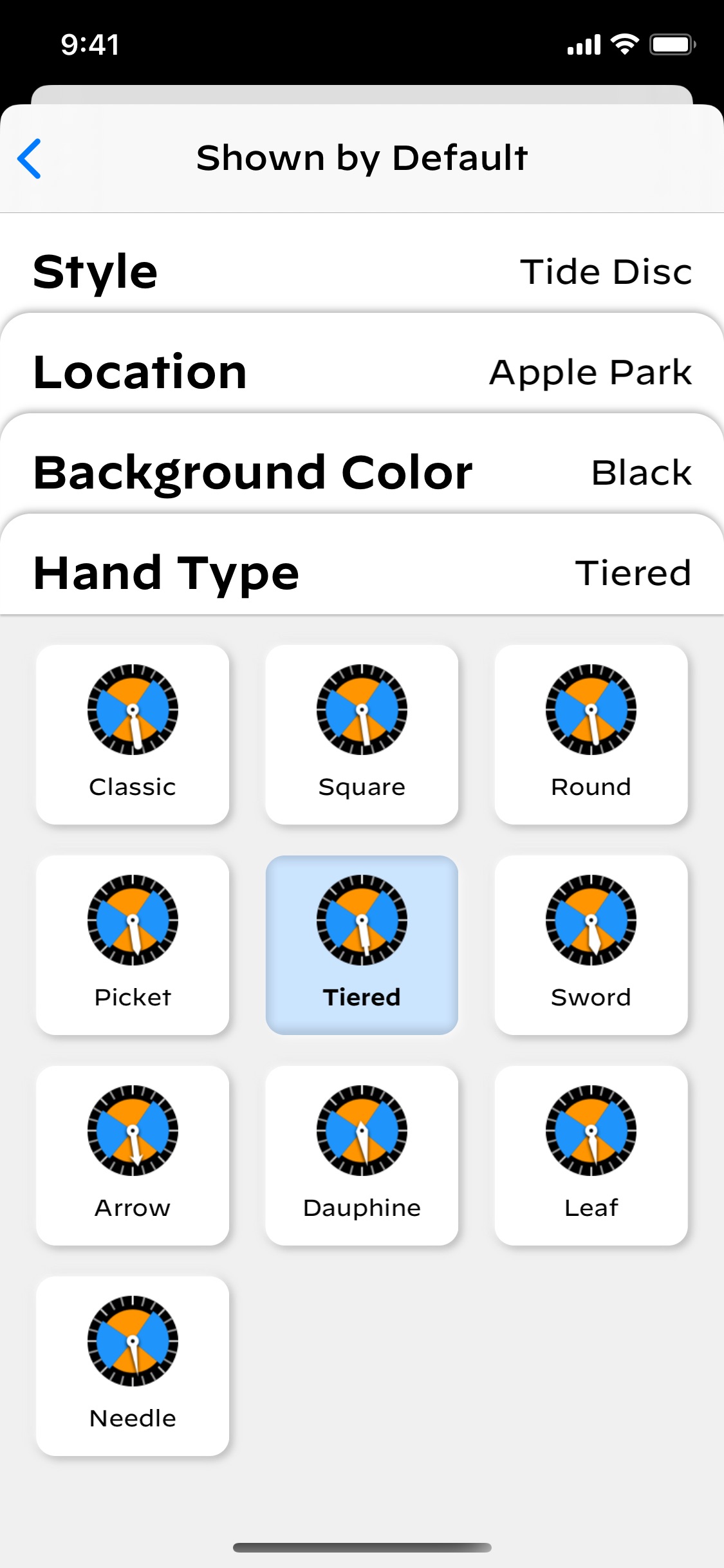Screenshot do app Watchsmith