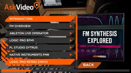 How to cancel & delete intro course for fm synthesis 3