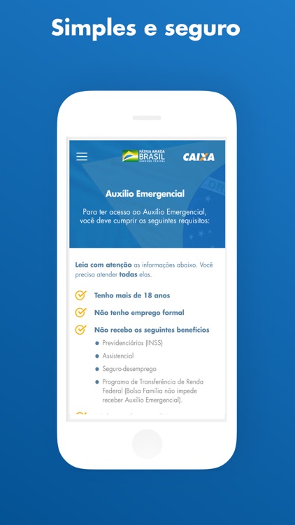 CAIXA | Auxílio Emergencial