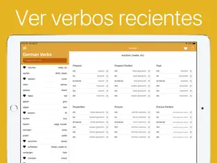 Screenshot 5 Verbos en Alemán iphone