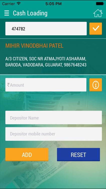 Trans-Act Fleet Cash Loading