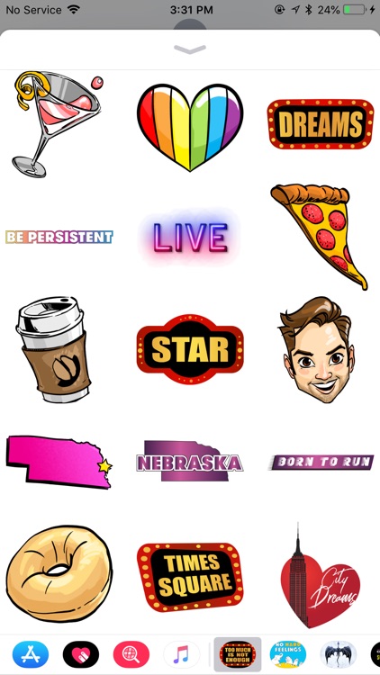 Andrew Rannells Sticker Pack