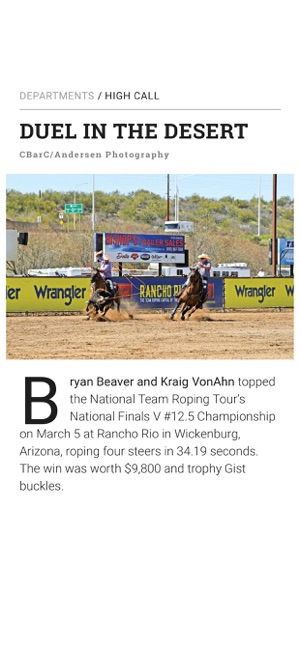 The Team Roping Journal(圖4)-速報App