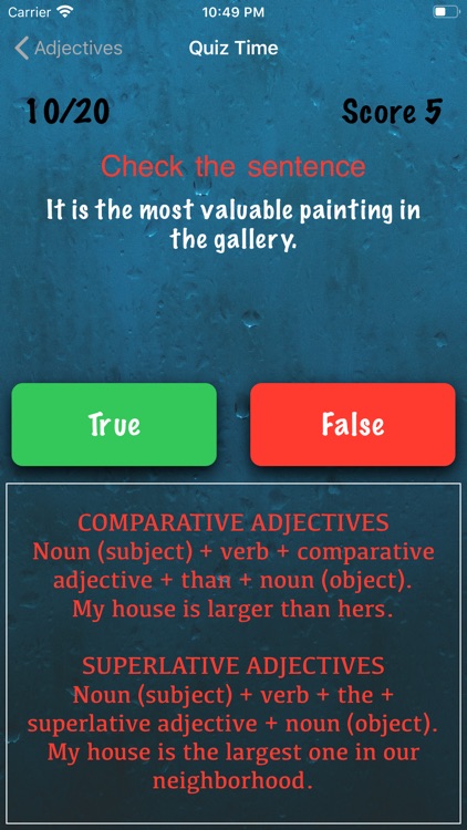 Superlative & Comparatives screenshot-4