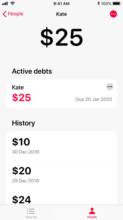OweMe - Debt Tracker screenshot-2