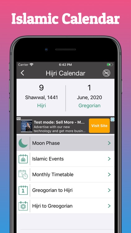 Islamic Calendar - Hijri Islam