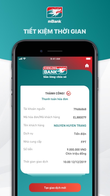 Kienlongbank Mobile Banking screenshot-3