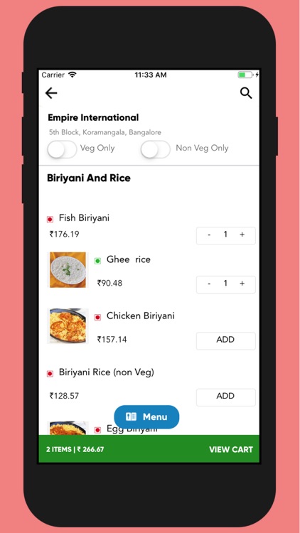 Hotel Empire Food Ordering App screenshot-3