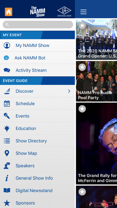 How to cancel & delete NAMM Shows from iphone & ipad 4