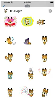 How to cancel & delete tf-dog 2 stickers 1