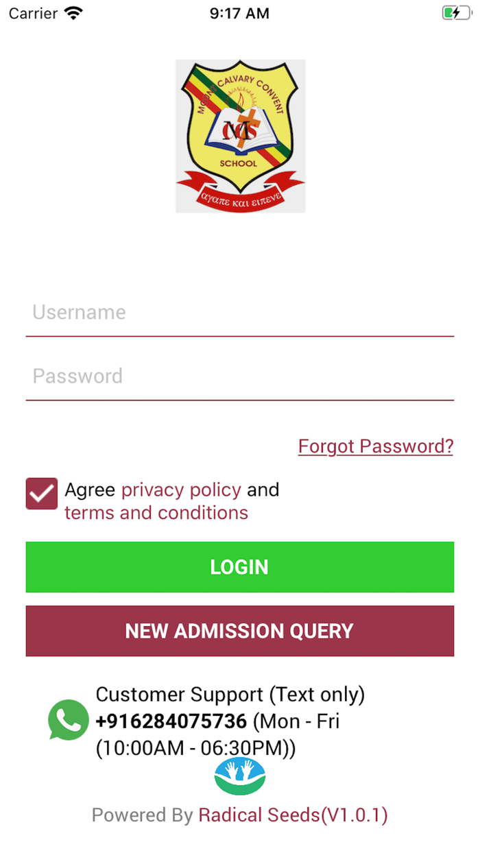 Mount Calvary Convent Bilaspur