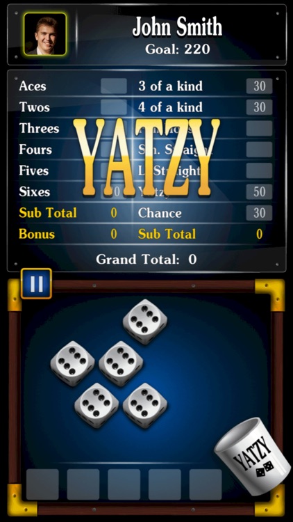 Yatzy Dice Game for Buddies