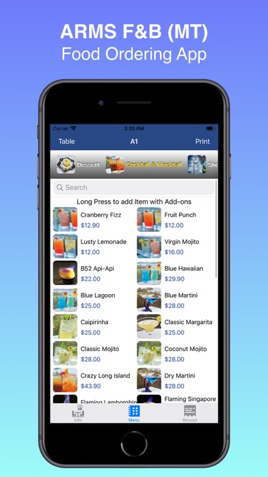 ARMS F&B Mobile Terminal screenshot 4