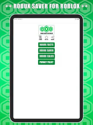 Captura 1 RBX Saver & Calcul For Roblox iphone