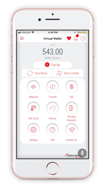 DFCC Virtual Wallet