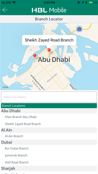 HBL Mobile (UAE) screenshot 2