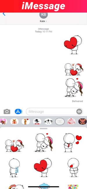 Cutest Valentines Day Stickers(圖2)-速報App