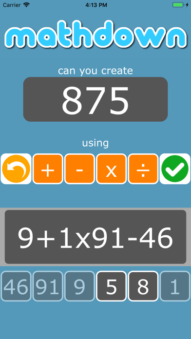 mathdown screenshot 2