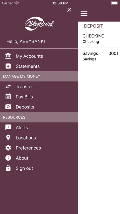 AbbyBank Mobile Banking