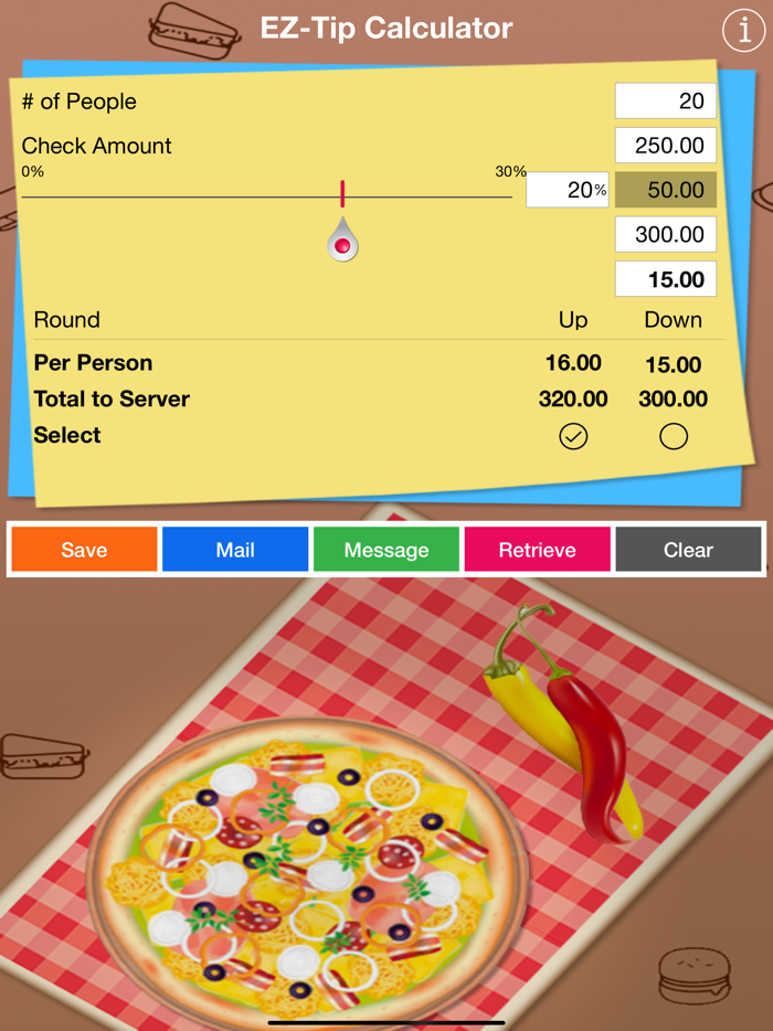 Tip Calculator-EZ TIP