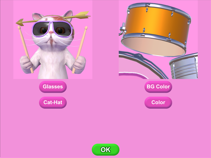 Cat Drummer Legend  - Toy