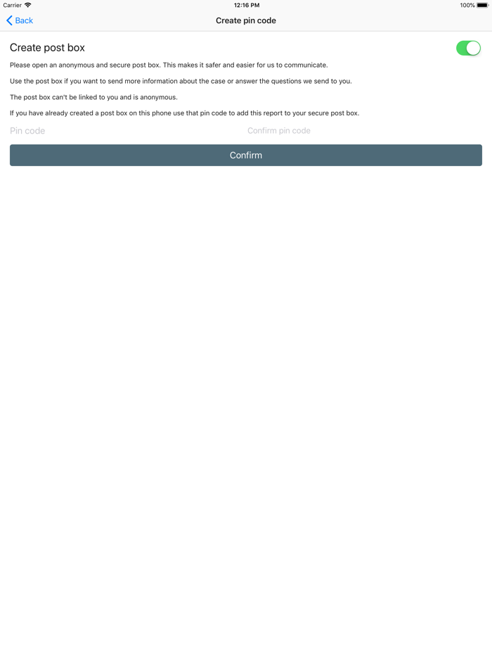 Xpertisehub Whistleblowing App