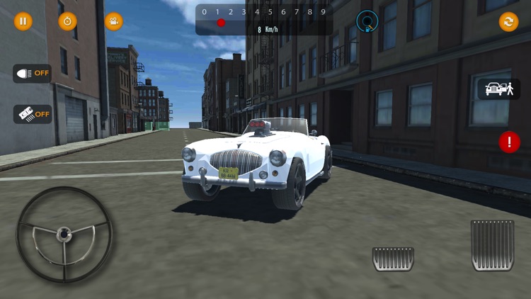 Retro Car Simulator screenshot-7